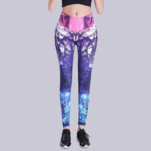 Load image into Gallery viewer, loomrack Push Up High Waist Graphic Leggings Leggings
