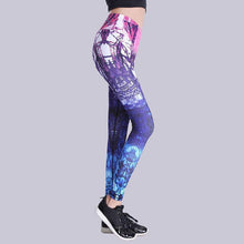 Load image into Gallery viewer, loomrack Push Up High Waist Graphic Leggings Leggings
