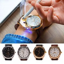 Load image into Gallery viewer, loomrack Rechargeable USB Lighter Watch Quartz Watches
