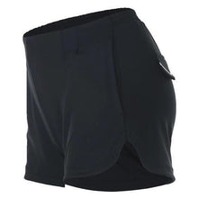 Load image into Gallery viewer, loomrack Reflective Mini Athletic Shorts Yoga Shorts FBF710601 Black / S
