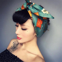 Load image into Gallery viewer, loomrack Retro Funk Silk Headbands Hair Accessories
