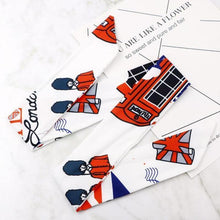 Load image into Gallery viewer, loomrack Retro Funk Silk Headbands Hair Accessories White London
