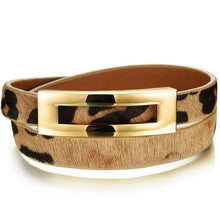 Load image into Gallery viewer, loomrack Retro Leopard Print Double Wrap Leather Bracelet Bracelets
