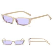 Load image into Gallery viewer, loomrack Retro Micro Lens Rectangle Sunglasses Sunglasses
