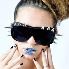 Load image into Gallery viewer, loomrack Retro Rivet Sunglasses Sunglasses
