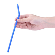 Load image into Gallery viewer, loomrack Reusable Silicone Drinking Straws - BPA Free Non-Rubber Drinking Straws
