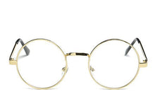 Load image into Gallery viewer, loomrack Round Small Frame Sunglasses Sunglasses Gold
