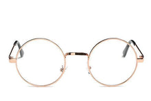 Load image into Gallery viewer, loomrack Round Small Frame Sunglasses Sunglasses Rose Gold
