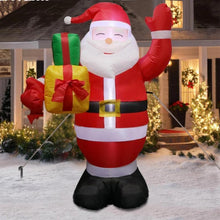 Load image into Gallery viewer, loomrack Santa Inflatable Lawn Decoration Christmas Accessories
