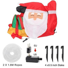 Load image into Gallery viewer, loomrack Santa Inflatable Lawn Decoration Christmas Accessories EU
