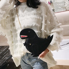 Load image into Gallery viewer, loomrack Sequin Dinosaur Bag Cross Body Bags
