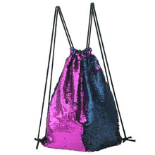 Load image into Gallery viewer, loomrack Sequin Drawstring Bag Backpacks A
