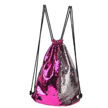 Load image into Gallery viewer, loomrack Sequin Drawstring Bag Backpacks E
