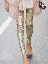 Load image into Gallery viewer, loomrack Sequin Leggings Leggings
