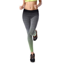 Load image into Gallery viewer, loomrack Shade to Gray Yoga Pants &amp; Capris Yoga Pants Green pants / L
