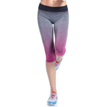 Load image into Gallery viewer, loomrack Shade to Gray Yoga Pants &amp; Capris Yoga Pants Rose Capri pants / M
