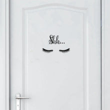 Load image into Gallery viewer, loomrack Shh Eye Wall Decal wall art
