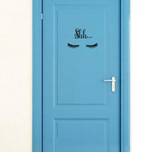 Load image into Gallery viewer, loomrack Shh Eye Wall Decal wall art
