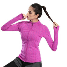 Load image into Gallery viewer, loomrack Slim Fit Quick Dry Zipper Running Yoga Jacket Sports Jackets

