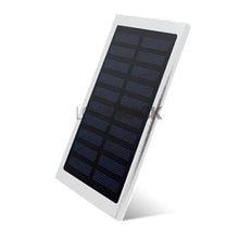 Load image into Gallery viewer, loomrack Solar Powered Portable Phone Charger Mobile Accessories Silver
