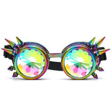 Load image into Gallery viewer, loomrack Spiked Kaleidoscope Sunglasses Sunglasses
