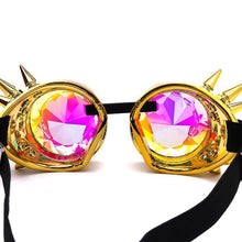 Load image into Gallery viewer, loomrack Spiked Kaleidoscope Sunglasses Sunglasses
