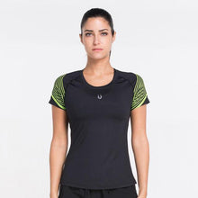 Load image into Gallery viewer, loomrack Spiral Reflective Short Sleeve Compression Top T-Shirts 70205 / S
