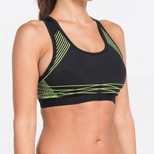Load image into Gallery viewer, loomrack Spiral Reflective Sports Bra Sports Bras
