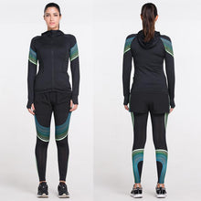 Load image into Gallery viewer, loomrack Spiral Reflective Zip-up Hoody Basic Jackets
