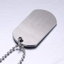 Load image into Gallery viewer, loomrack Stainless Steel Rainbow Pride Tag Necklace Pendant Necklaces
