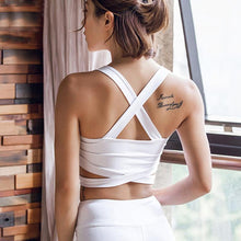Load image into Gallery viewer, loomrack Strappy Shakeproof Pushup Sports Bra Sports Bras
