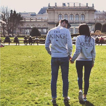 Load image into Gallery viewer, loomrack The King His Queen Long Sleeve T-Shirt T-Shirts Men King / S
