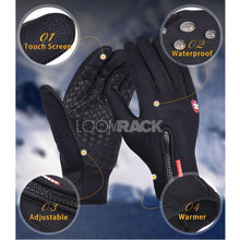 Load image into Gallery viewer, loomrack Thermala™ Premium Thermal Windproof Gloves (Unisex) Sports Gloves
