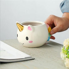 Load image into Gallery viewer, loomrack Unicorn Cartoon Rainbow Mug Mugs
