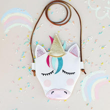 Load image into Gallery viewer, loomrack Unicorn Girl‘s Crossbody Bag Baby Accessories
