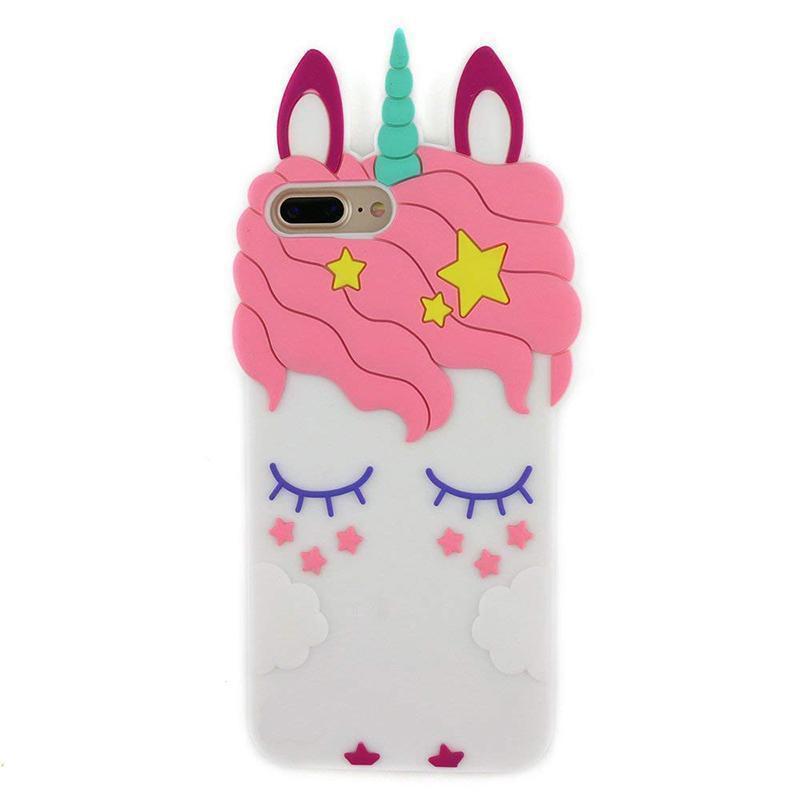 loomrack Unicorn iPhone Case - For iPhone X / SE / 5C / 5S / 6 / 6 Plus / 6S / 7 / 8 Plus Phone Cases Unicorn Style - 1 / For iPhone 4 4S