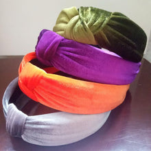 Load image into Gallery viewer, loomrack Velvet Knotted Twist Headband Hair Accessories
