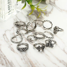 Load image into Gallery viewer, loomrack Vintage Bohemian Ring Sets Rings
