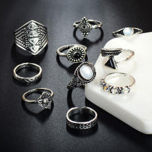 Load image into Gallery viewer, loomrack Vintage Bohemian Ring Sets Rings
