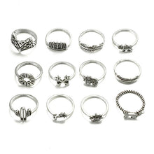 Load image into Gallery viewer, loomrack Vintage Bohemian Ring Sets Rings
