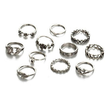 Load image into Gallery viewer, loomrack Vintage Bohemian Ring Sets Rings
