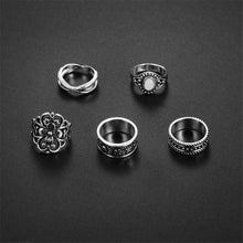 Load image into Gallery viewer, loomrack Vintage Bohemian Ring Sets Rings
