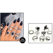 Load image into Gallery viewer, loomrack Vintage Bohemian Ring Sets Rings
