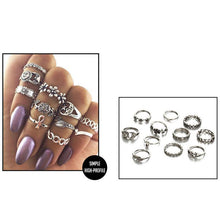 Load image into Gallery viewer, loomrack Vintage Bohemian Ring Sets Rings
