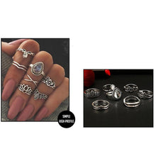Load image into Gallery viewer, loomrack Vintage Bohemian Ring Sets Rings

