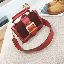 Load image into Gallery viewer, loomrack Vintage Leopard Crossbody Flap Bag with Top Handle Cross Body Bags Red / 20X9X14
