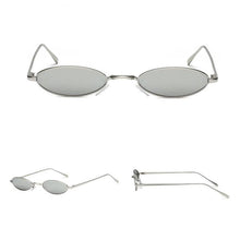 Load image into Gallery viewer, loomrack Vintage Micro Metal Oval Frame Sunglasses Sunglasses

