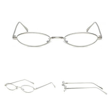 Load image into Gallery viewer, loomrack Vintage Micro Metal Oval Frame Sunglasses Sunglasses
