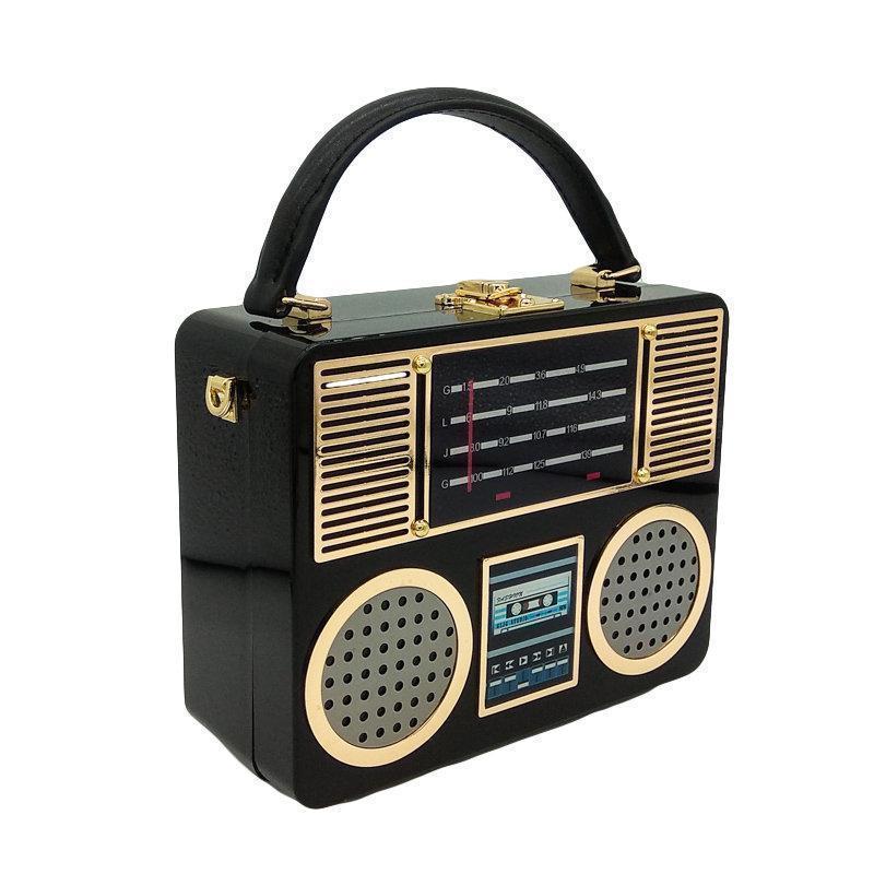 loomrack Vintage Stereo Handbag Evening Bags