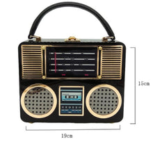 Load image into Gallery viewer, loomrack Vintage Stereo Handbag Evening Bags
